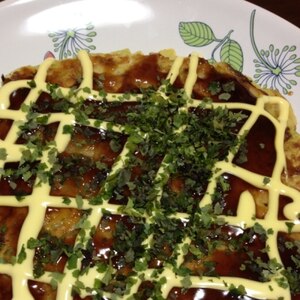 お好み焼き粉で簡単♪　☆★豆腐入りお好み焼き★☆